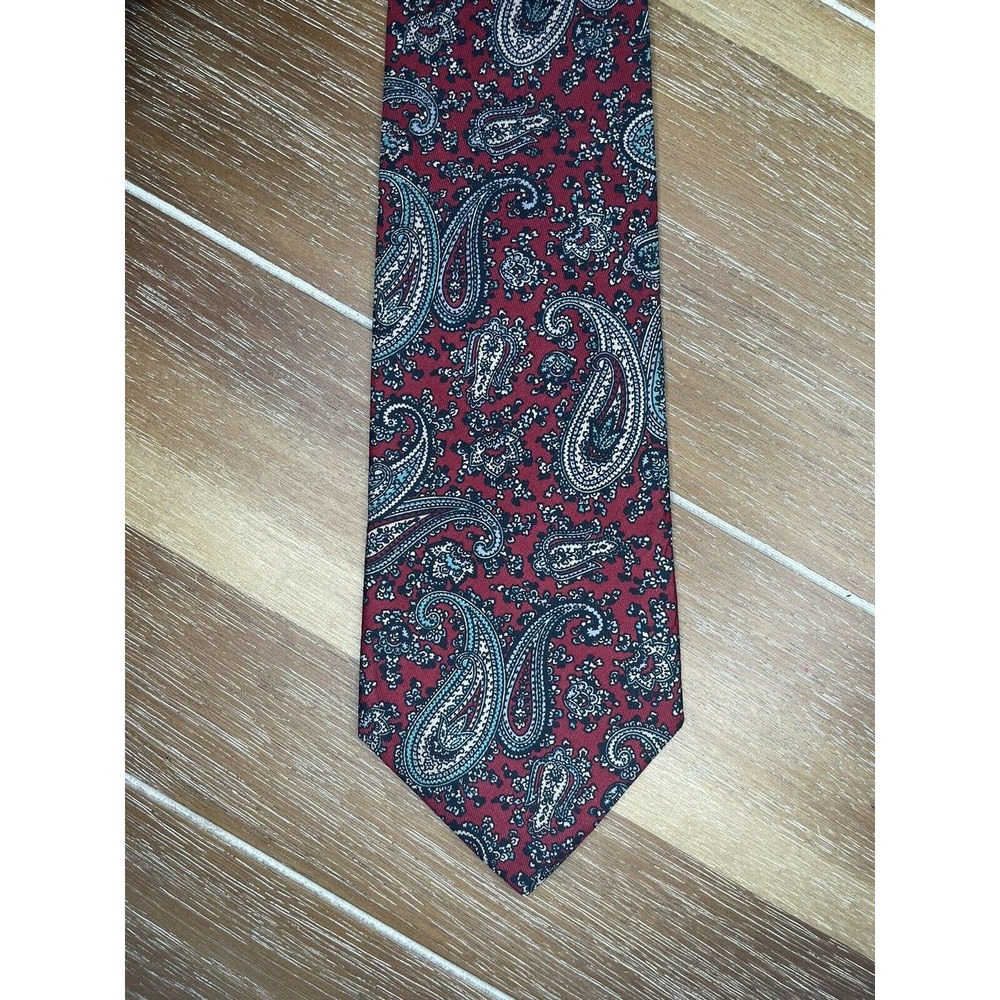 JET SET  Silk Original Made IN Italy Red Green